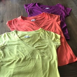 BUNDLE of 3 COLUMBIA OMNI FREEZE TSHIRTs